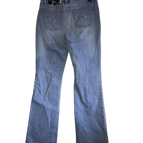 APT9 MODERN FIT STRAIGHT THROUGH HIP AND THIGH BOOTCUT JEANS SIZE 8 - Picture 3 of 5